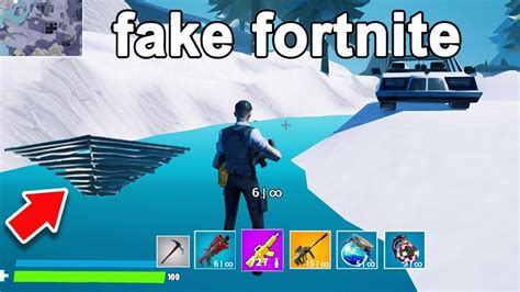 fake fortnite games